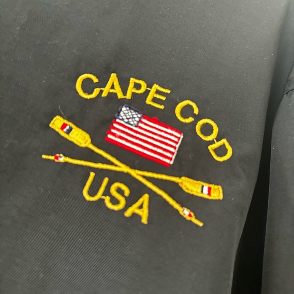 Vintage Cape Cod Windbreaker Jacket XL - Picture 6 of 7
